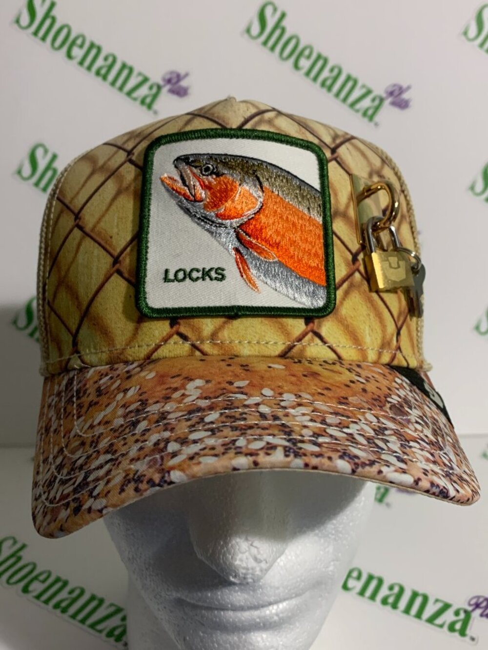 Goorin Bros Friday Drop Smear Campaign Locks Lox Bagel Smoked Salmon Hat Cap
